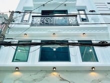 Hình ảnh [ 5 Tỷ 075] Nhà 5 Tầng Xây Mới 100% - Hẻm Xe Hơi Ngủ Trong Nhà - Sau C