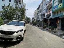 Hình ảnh 🍃🌿ĐỐI DIỆN HOA VIÊN💯MTNB đường 12m KDC Bình Phú 4x15m 4 tầng