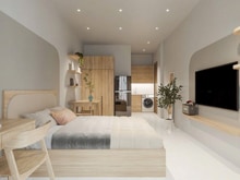 Hình ảnh [SIÊU PHẨM] CĂN HỘ STUDIO đầy đủ tiện nghi - Bếp xa giường gần cầu SG