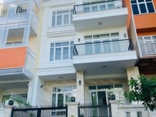 Hình ảnh Cho Thuê Nhà Mặt Tiền Khu Biệt Thự Cao Cấp - Có Hầm- 7 x 26 mét.