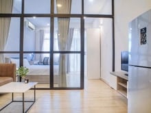 Hình ảnh Căn Hộ Cao Cấp 1PN 55m2_Ban Công_Thang máy_Gần Bùi Viên_Takashimaya