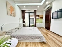 Hình ảnh Studio 35m2 đầy đủ nội thất máy giặt riêng ban côngCo.opmart Nhiêu Lộc