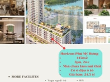 Hình ảnh Bán The Horizon 145m2 dt lớn - 3pn- 2wc- 24,5 tỷ