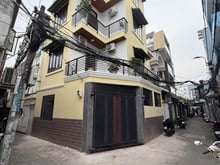 Hình ảnh Nhà góc 2 mặt hẻm 6m xe hơi quay đầu - 9 ty 6