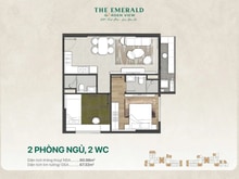 Hình ảnh CH 2 PN - thanh toán 7tr5/tháng - 0% LS - ngang 7m - view Landmark 81