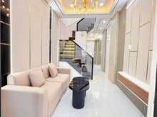 Hình ảnh Nhà đẹp gần cầu Phú Xuân, thị trấn Nhà Bè. 39m2 hai lầu. Sổ hồng riêng