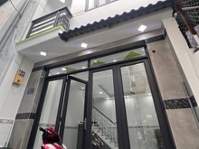 Hình ảnh Nhà đẹp phường Tân Hưng Quận 7. Ngang 4m, hẻm rộng, sổ hồng riêng.
