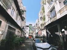 Hình ảnh Nhà đường lê thị riêng hẻm xe tải 4 tầng 5 tỷ 890 phường thới an quận