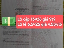 Hình ảnh Bán 2 lô đất Hóc Môn giá 9 tỷ – Mặt tiền Tân Hiệp 30, mỗi lô 165m² giá