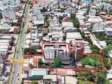 Hình ảnh Bán tòa nhà MT Nguyễn Duy Trinh, TP Thủ Đức, DT 19 x99m, KC H 7T đang