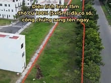 Hình ảnh Chính chủ cần bán lô đất nên ngày tuyến Metro s12