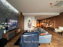 Hình ảnh Penthouse 2PN nội thất gỗ cao cấp sân vườn lớn view đẹp giặt sấy riêng