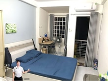 Hình ảnh Cho thuê chdv ngay cầu thị nghè,bt,25m2, ban công, full nội thất,