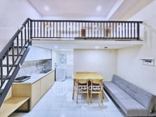 Hình ảnh Duplex gác cao giá rẻ sát Lotte Quận 7 cửa sổ thoáng đầy đủ nội thất