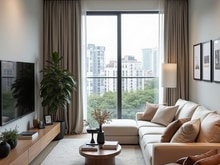 Hình ảnh Cho thuê CH Midtown M6, 2 phòng ngủ, 21triệu, Phú Mỹ Hưng, HCM