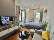 Hình ảnh Mb6623 nạp rút nhanh chóng Studio lớn full nội thất gỗ có ban công gần cầu Ông Lãnh