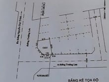 Hình ảnh Bán Đất Mặt TIền Lô Góc - 93,5m2 - Trường Lưu - Sát Chợ Long Trường