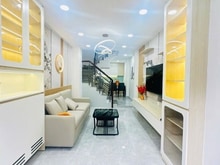 Hình ảnh QGÒ VẤP Khu Phân lô - NHÀ 5 TẦNG BTCT Khu :54,6m2(4x14 m2 ) - 4PN,6WC