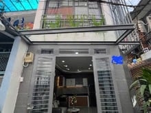 Hình ảnh Nhà phố đúc BTCT – gần chợ An Nhơn, P.6 Gò Vấp Một trục thẳng, yên tĩn