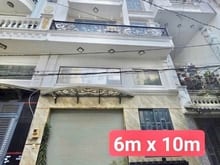 Hình ảnh Nhà (6x10) 5 tầng, 4 phòng ngủ, Đường Lê Văn Quới