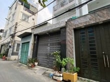 Hình ảnh Nhà 4 tầng hẻm xe hơi thông Trường Chinh, Quận 12, đường 10m, 3,6x17m
