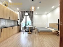 Hình ảnh Căn Hộ Studio - Mới Xây Full Nội Thất - Ban Công Gần Ngay Ngã Tư Ga