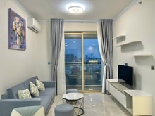 Hình ảnh Cho thuê CH The Aurora. 75m2 2PN đầy đủ nội thất mới 100%. Giá 29 triệ