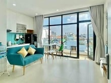 Hình ảnh Mb6623 nạp rút nhanh chóng 1BR thân thiện với thú cưng gần Thảo Điền Pearl nhà view đẹp