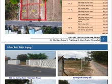 Hình ảnh Lô góc 3 mặt tiền đường trần nam trung cách đường phú mỹ 2 chỉ 100m