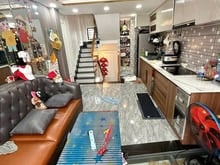 Hình ảnh Kết cấu: villa xây 4 tầng (trệt + 3 lầu, ban công rộng) BTCT kiên cố