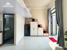Hình ảnh Căn Hộ Mới Xây Full Nội Thất _ Ban công, cửa sổ _ ở Trường Chinh