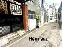 Hình ảnh 2 mặt hẻm, oto ngủ trong nhà, ngang 6m đường Thống Nhất chỉ 10 tỷ