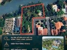 Hình ảnh Chính Chủ Gửi Bán Lô Đất Ven Sông Góc 2 Mặt tiền Khu Đông Tăng Long
