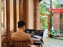 Hình ảnh Cho thuê mặt bằng kinh doanh có sân vườn phố Đội Cấn