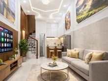 Hình ảnh 3 tầng mặt tiền kinh doanh đường xe tải gần lê văn quới 40m2 dưới 3.6
