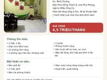 Hình ảnh Cần cho thuê nhà nguyên căn gần ngã tư miếu ông Cù
