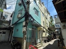 Hình ảnh Cho thuê nhà 2 tầng căn góc hẻm 150 Lý Chính Thắng Q3 chỉ 9tr