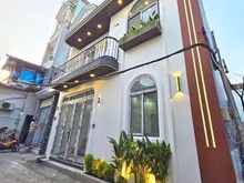 Hình ảnh Nhà mới đẹp lung linh 1 lầu 3PN hẻm 749 Huỳnh Tấn Phát, Quận 7