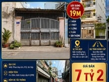 Hình ảnh Sót 1 nền 4x20m HXH Phan Huy Ích, P12, xây 19m, gần Emart2, giá 7,2 Tỷ