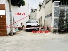 Hình ảnh Lô đất đẹp vuông vức - hẻm ô tô thông lê thị riêng thới an quận 12  -
