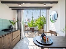 Hình ảnh Cho Thuê Căn Hộ XANH Balcon_CV lê Văn Tám_Thạch Thị Thanh_Chợ Tân Định