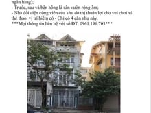Hình ảnh Chính chủ bán nhà liền kề KĐT Vân Canh - vị trí đẹp