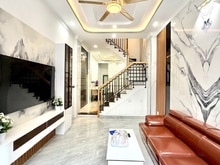 Hình ảnh Bán nhà Gò Vấp, Nguyễn Thái Sơn, 4 tầng vuông, hẻm ô tô, chỉ 8 tỷ 2 TL