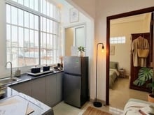 Hình ảnh P.50m2 đường NKKN, trọn 1 tầng nhà, máy giặt riêng , miễn phí 2 xe