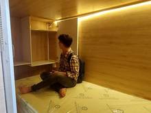 Hình ảnh Sleepbox sinh viên giá rẻ, đã bao hết phí gần ĐH Ngoại Ngữ - Tin Học
