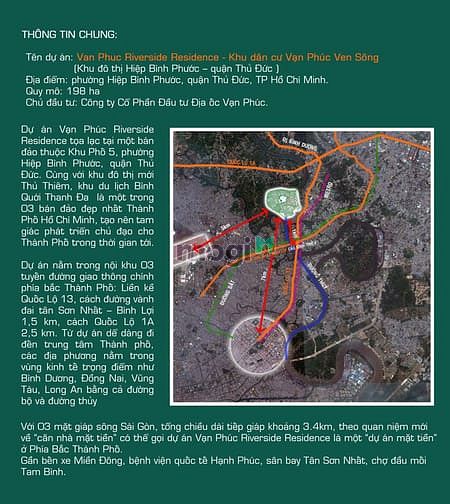 Van Phuc Riverside Residence - Khu dân cư Vạn Phúc Ven Sông
