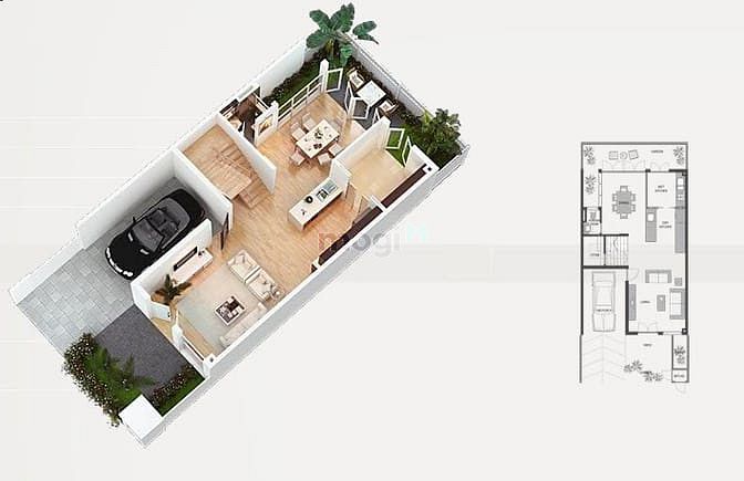Khu Biệt Thự Garden Villas