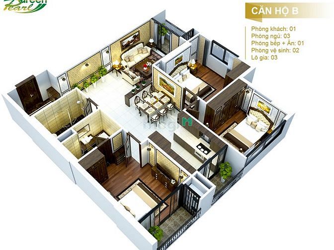Green Pearl 378 Minh Khai