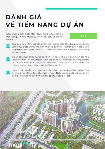 Phân tích dự án Safira Khang Điền
