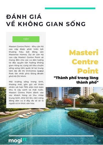 Phân tích dự án Masteri Centre Point